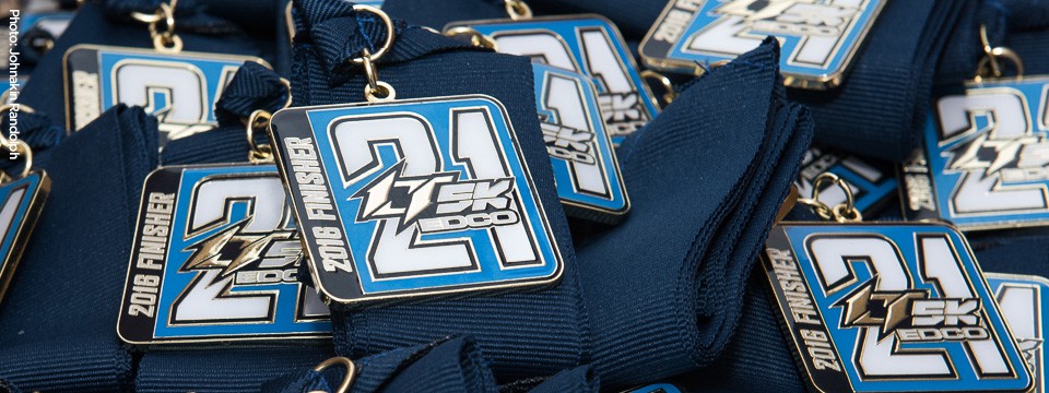 Finisher Medals for all participants!