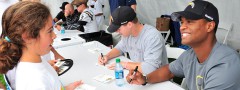 Free Autographs from local celebrities